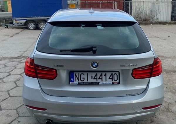 BMW Seria 3 cena 35900 przebieg: 230896, rok produkcji 2013 z Giżycko małe 46